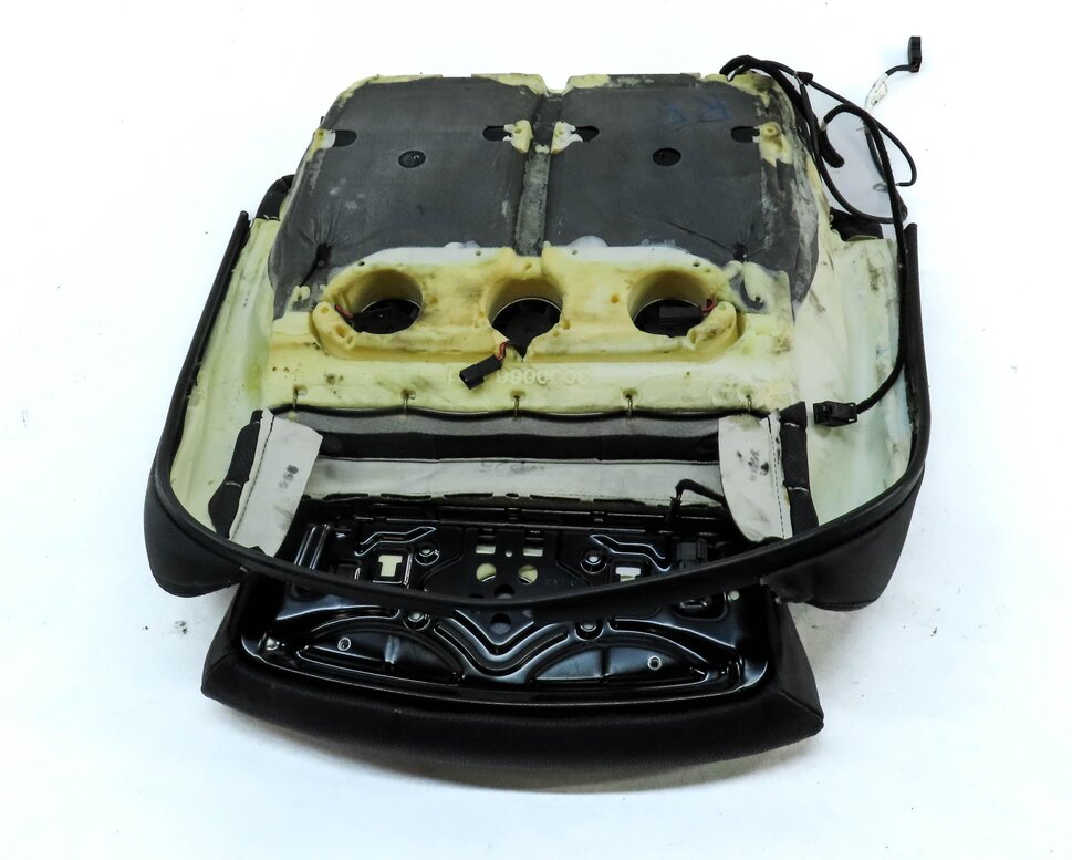 Thumbnail 5: 2012 BMW 640i COUPE F13 FRONT RIGHT LOWER COMFORT SEAT CUSHION HEAT VENTED BLACK