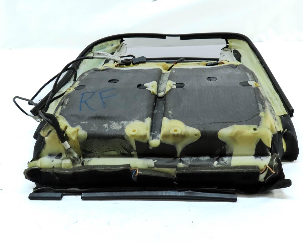 Thumbnail 7: 2012 BMW 640i COUPE F13 FRONT RIGHT LOWER COMFORT SEAT CUSHION HEAT VENTED BLACK