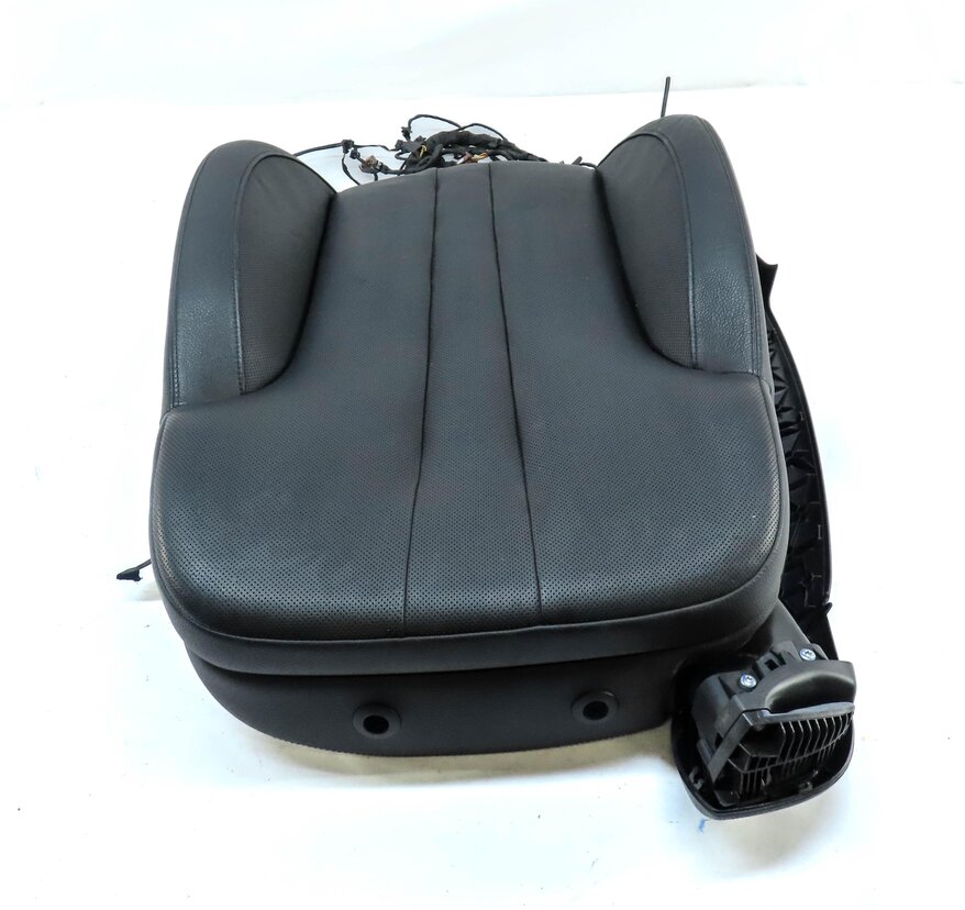 Thumbnail 4: 2012 BMW 640i COUPE F13 FRONT RIGHT UPPER COMFORT SEAT CUSHION HEAT VENTED BLACK