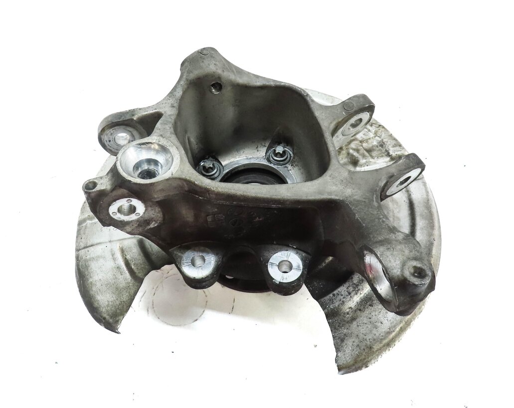 Thumbnail 4: 2012 BMW 640i 650i (F06 F12 F13) REAR LEFT SPINDLE KNUCKLE HUB (THRU 2/29/12)