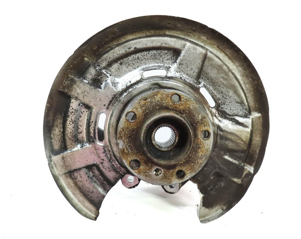 Thumbnail 5: 2012 BMW 640i 650i (F06 F12 F13) REAR LEFT SPINDLE KNUCKLE HUB (THRU 2/29/12)