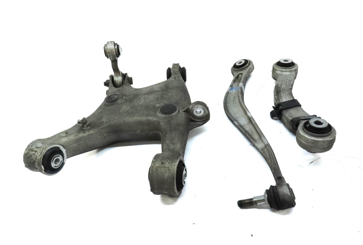 Thumbnail 2: 11-19 BMW 535i 550i 640i 650i 740i 750i (F01 F10) RIGHT REAR CONTROL ARM SET-3