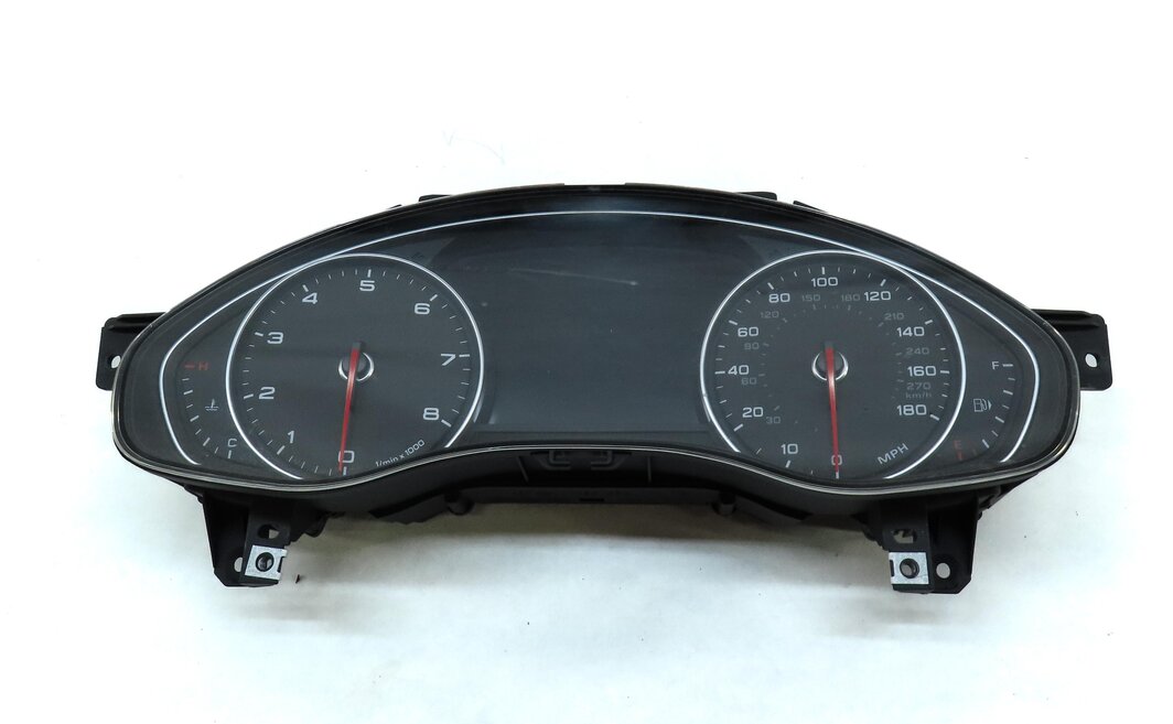 Thumbnail 11: 2015 AUDI A6 C7 3.0L SUPER CTUA AUTO AWD SPEEDOMETER BODY ENGINE MODULE KEY SET