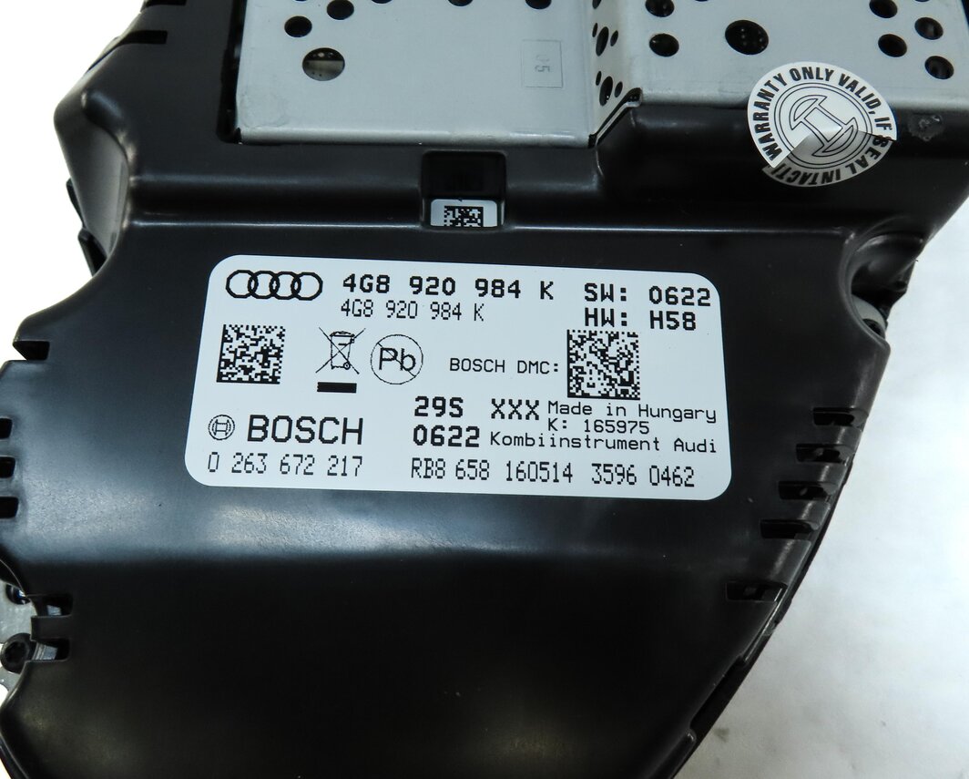 Thumbnail 20: 2015 AUDI A6 C7 3.0L SUPER CTUA AUTO AWD SPEEDOMETER BODY ENGINE MODULE KEY SET