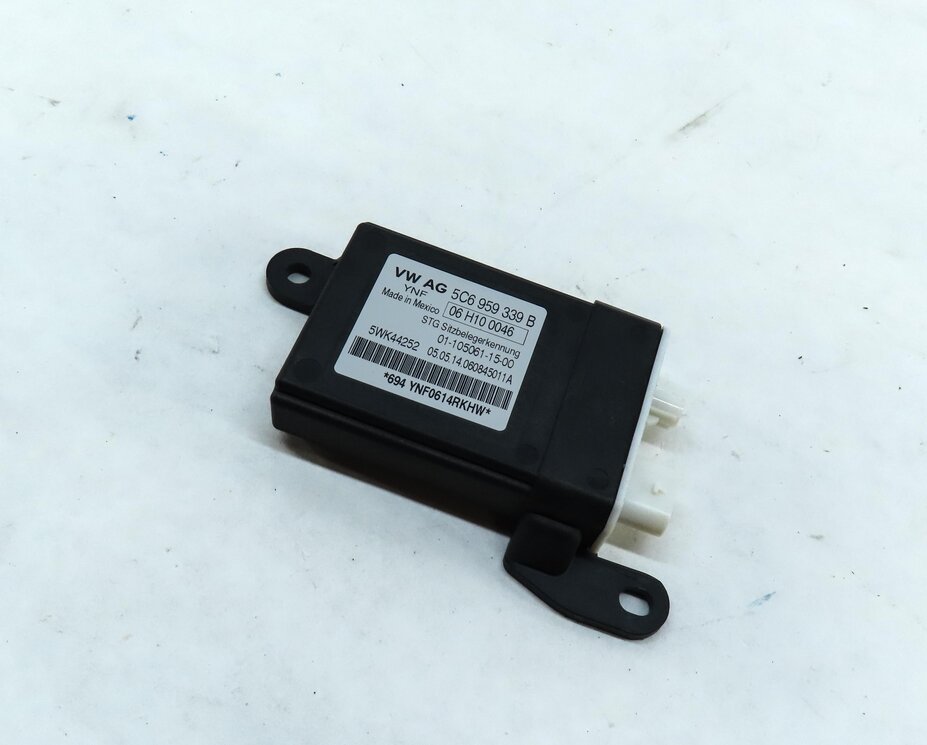 Thumbnail 3: 2015 AUDI A6 (C7) FRONT RIGHT PASSENGER SEAT OCCUPANCY MODULE 5C6959339B
