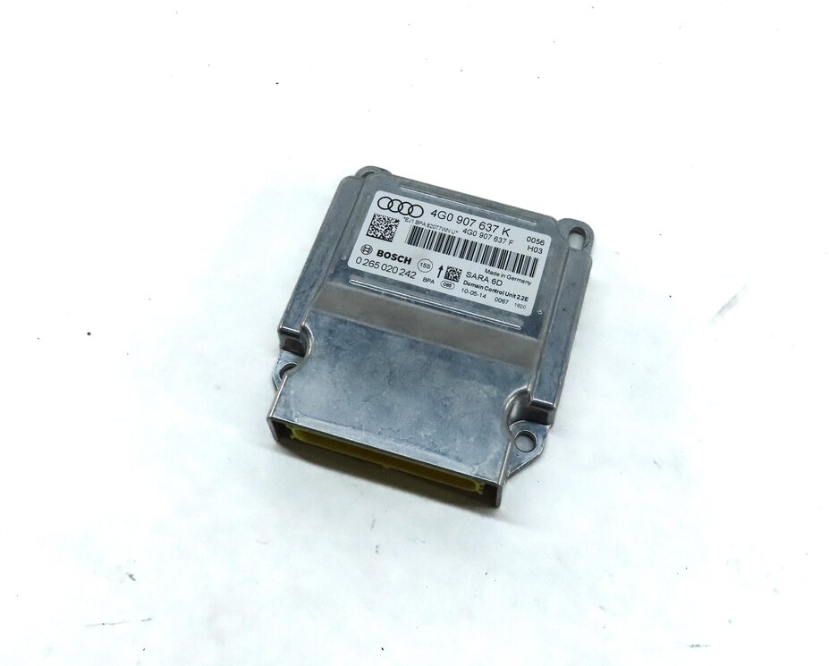 2015 AUDI A6 (C7) YAW TURN RATE SENSOR MODULE 4G0907637K
