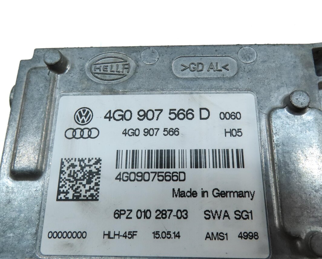 Thumbnail 4: 2012-2015 AUDI A6 S6 (C7) RIGHT PASSENGER REAR BLIND SPOT ALERT MODULE (MASTER)
