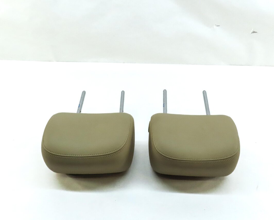 Thumbnail 4: 12-15 AUDI A6 A7 S6 S7 (C7 4G 4G8) FRONT SEAT LEFT & RIGHT HEADREST SET (BEIGE)