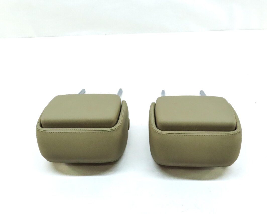 Thumbnail 5: 12-15 AUDI A6 A7 S6 S7 (C7 4G 4G8) FRONT SEAT LEFT & RIGHT HEADREST SET (BEIGE)