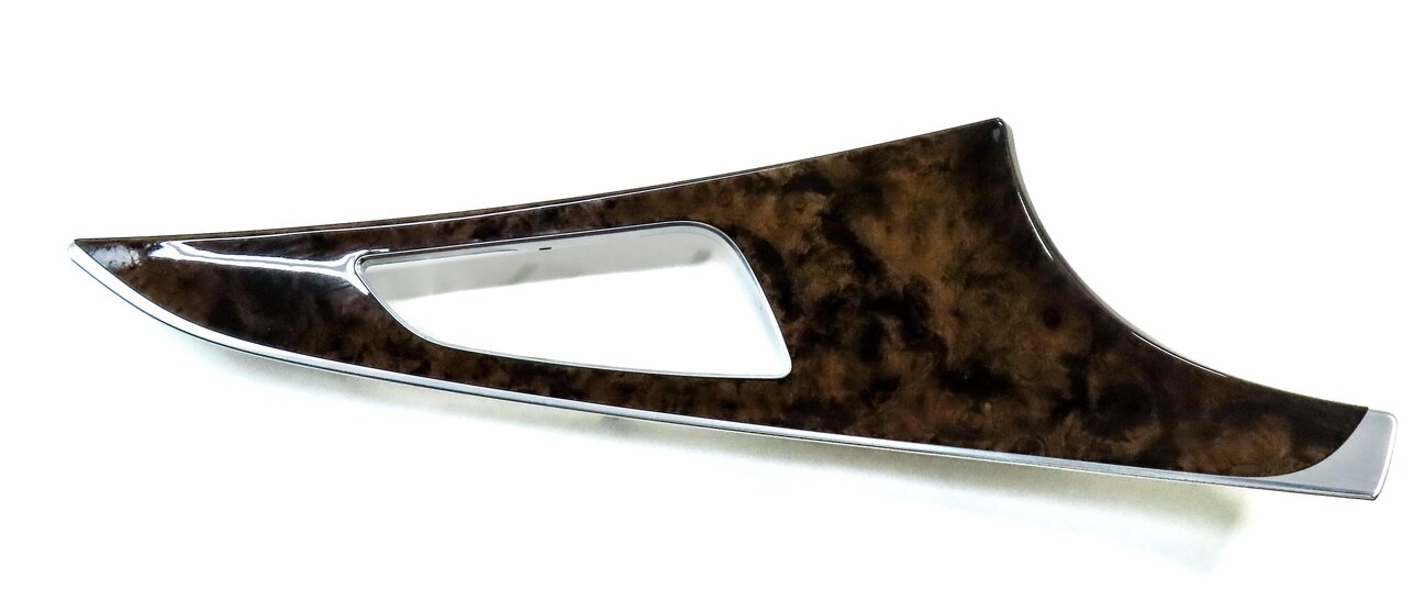 Thumbnail 10: 15 AUDI A6 C7 FRONT REAR LEFT RIGHT DOOR DASH CONSOLE BURR WALNUT WOOD TRIM SET7