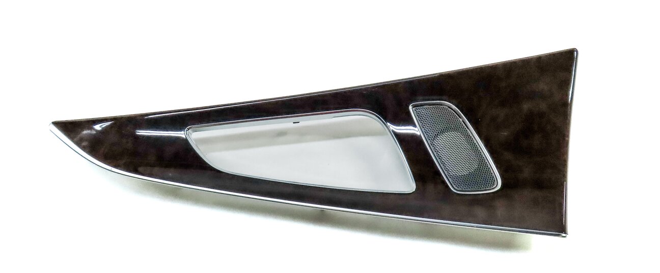 Thumbnail 11: 15 AUDI A6 C7 FRONT REAR LEFT RIGHT DOOR DASH CONSOLE BURR WALNUT WOOD TRIM SET7