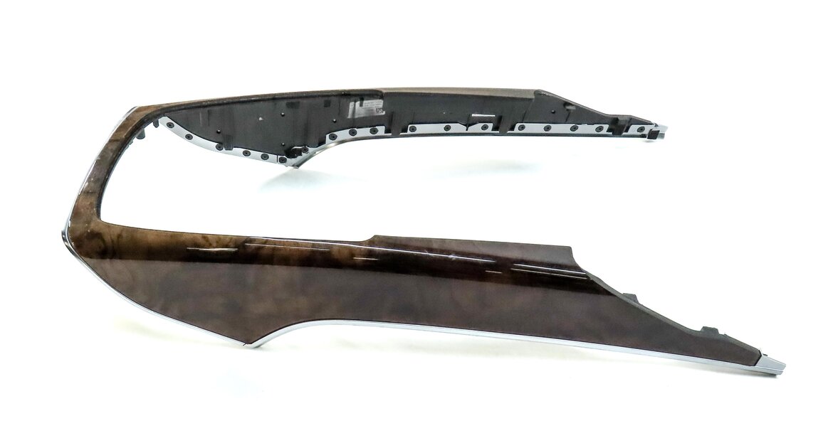 Thumbnail 16: 15 AUDI A6 C7 FRONT REAR LEFT RIGHT DOOR DASH CONSOLE BURR WALNUT WOOD TRIM SET7