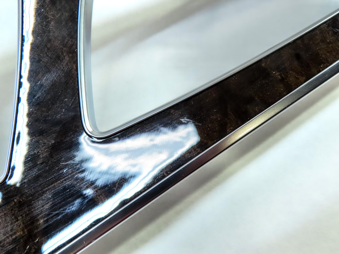 Thumbnail 6: 15 AUDI A6 C7 FRONT REAR LEFT RIGHT DOOR DASH CONSOLE BURR WALNUT WOOD TRIM SET7