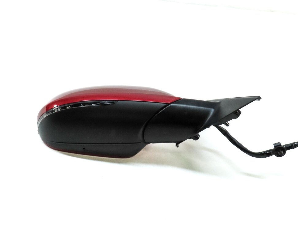Thumbnail 7: AUDI 14-18 A6 (17 S6) RIGHT DOOR MIRROR PFOLD HEATED MEMORY AUTODIM (RED)