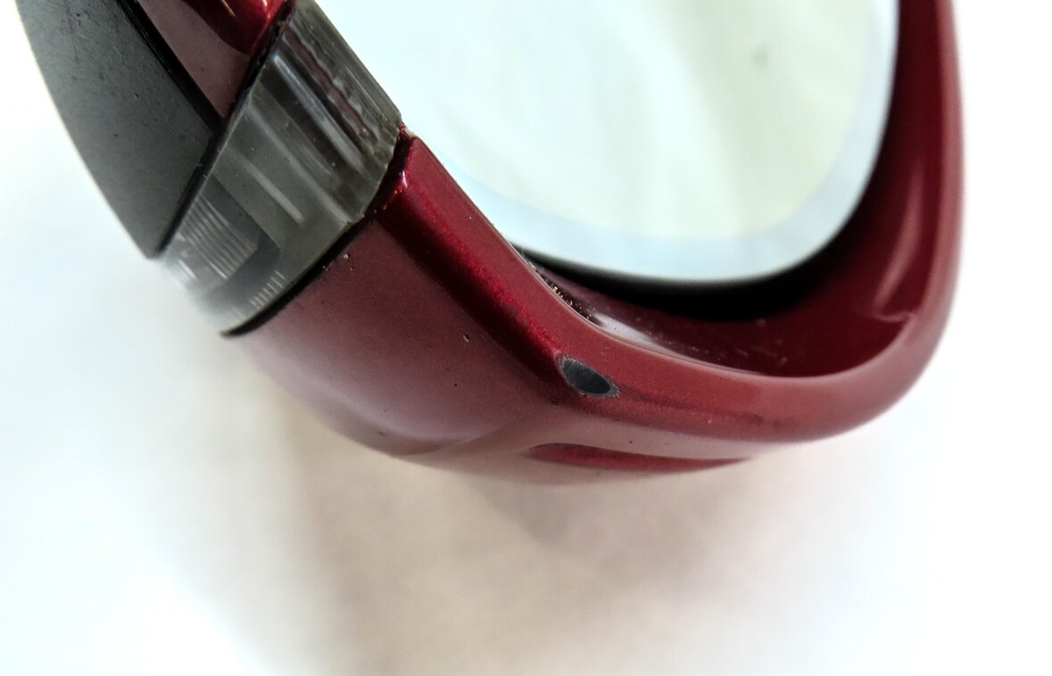 Thumbnail 8: AUDI 14-18 A6 (17 S6) RIGHT DOOR MIRROR PFOLD HEATED MEMORY AUTODIM (RED)