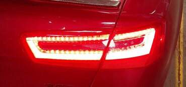 Thumbnail 2: 2012-2015 AUDI A6 S6 (C7) RIGHT PASSENGER OUTER TAILLIGHT BRAKE LIGHT LAMP (LED)