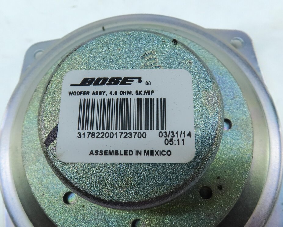 Thumbnail 5: 2015 AUDI A6 (C7) RADIO STEREO FRONT LEFT DRIVER BOSE DOOR SPEAKER