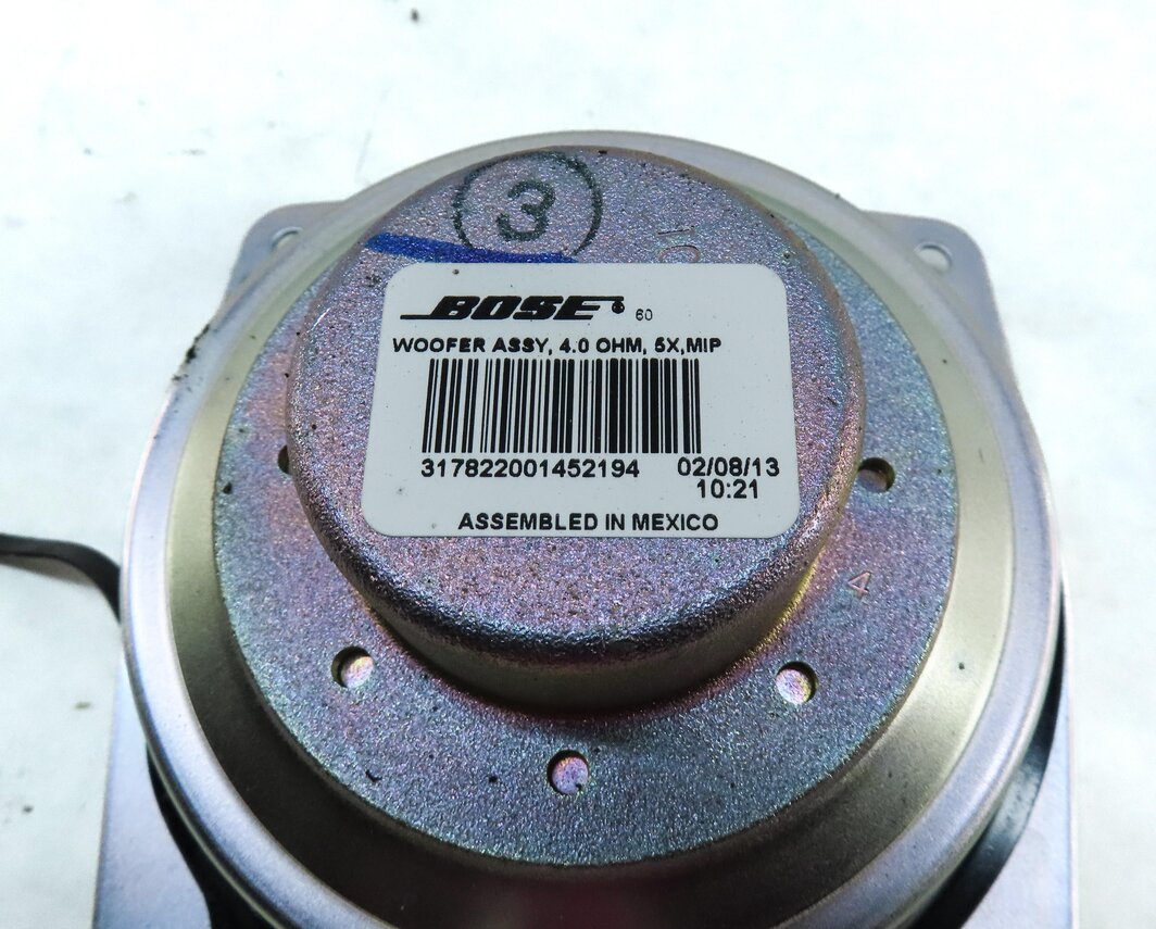 Thumbnail 5: 2015 AUDI A6 (C7) RADIO STEREO FRONT RIGHT PASSENGER BOSE DOOR SPEAKER