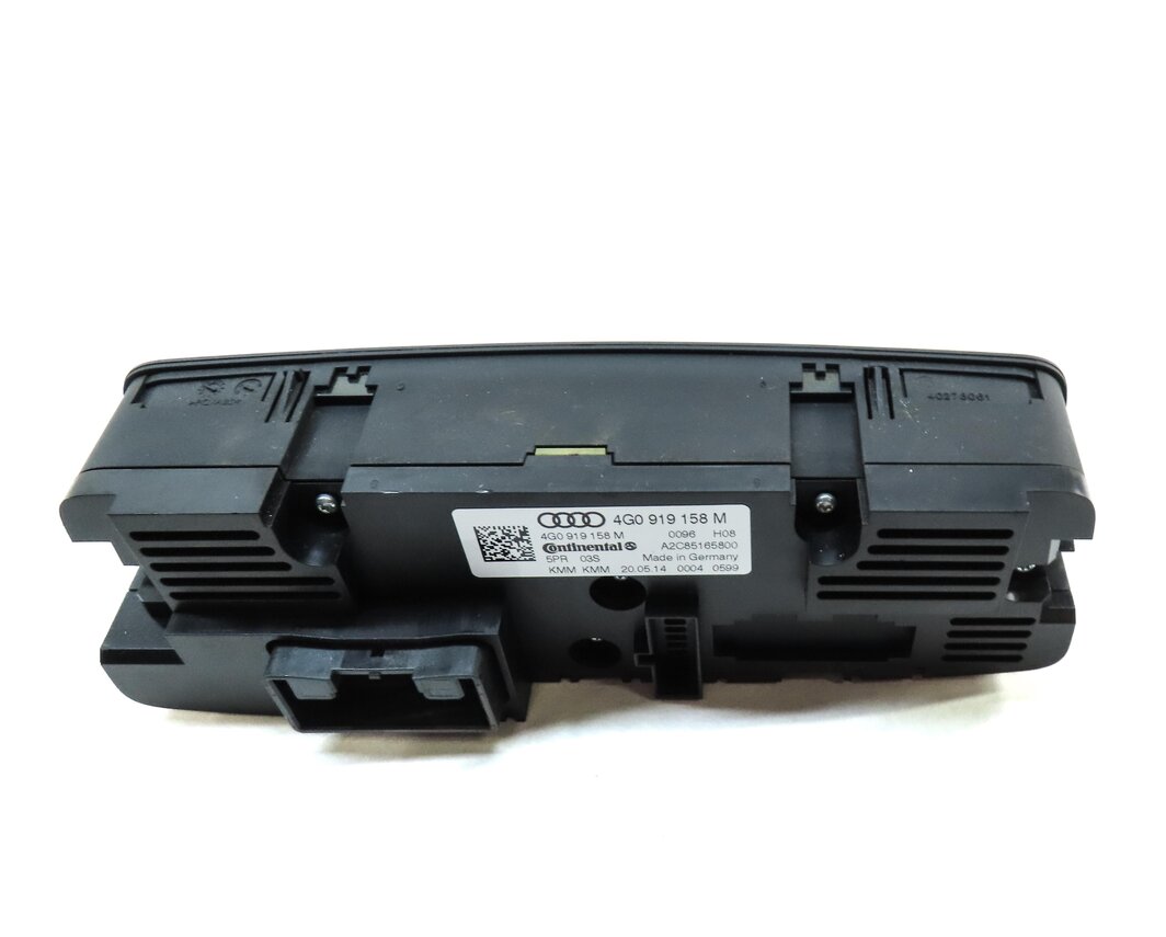 Thumbnail 5: 2012-2015 AUDI A6 A7 S6 S7 (C7 4G8) REAR HEATER A/C TEMPERATURE CONTROL PANEL