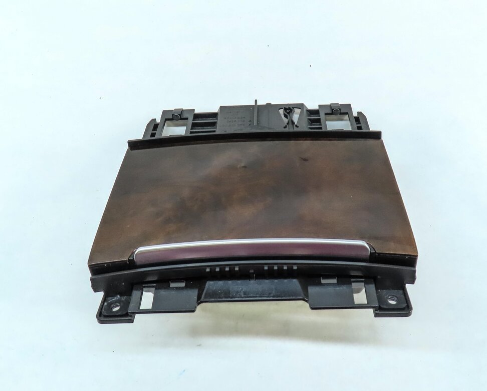 Thumbnail 4: 2015 AUDI A6 (C7) FRONT CENTER CONSOLE STORAGE TRAY (BURR WALNUT WOOD 5MG)