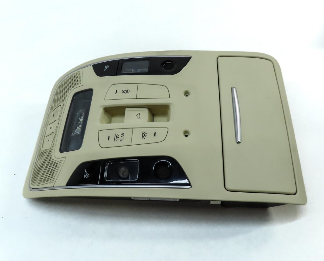 Thumbnail 5: 2015 AUDI A6 (C7) FRONT ROOF MAP READING DOME LIGHT (BEIGE) 4G0947134G