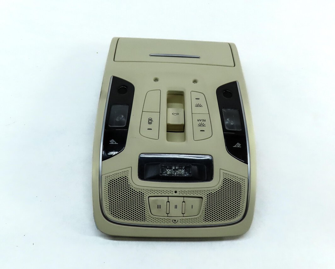 Thumbnail 6: 2015 AUDI A6 (C7) FRONT ROOF MAP READING DOME LIGHT (BEIGE) 4G0947134G