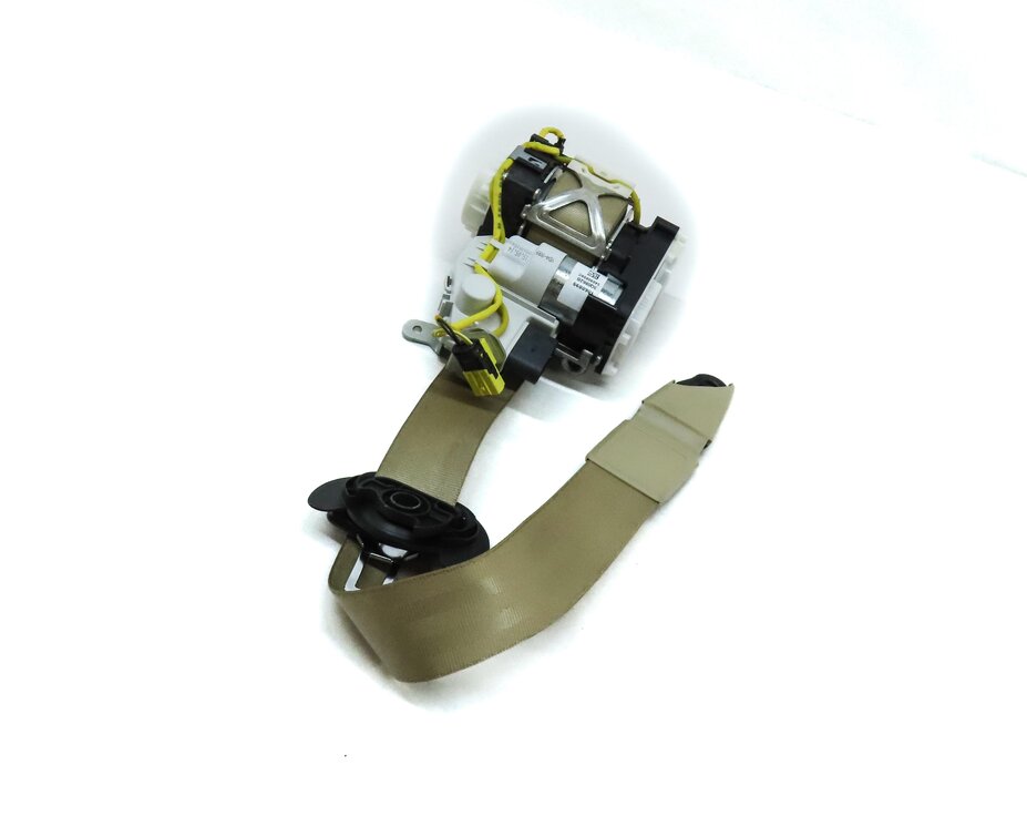2012-2017 AUDI A6 S6 (C7) RIGHT FRONT PASSENGER SEATBELT RETRACTOR (BEIGE)