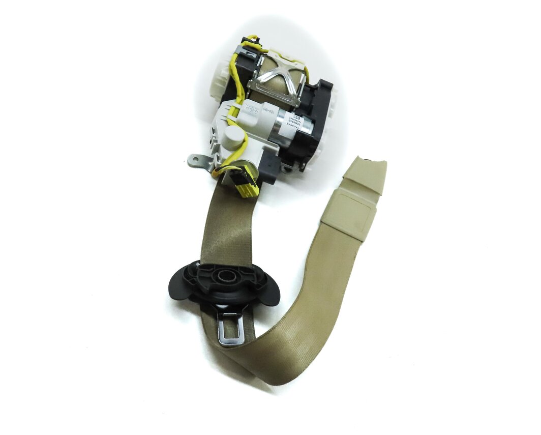 2012-2017 AUDI A6 S6 (C7) LEFT FRONT DRIVER SEATBELT RETRACTOR (BEIGE)