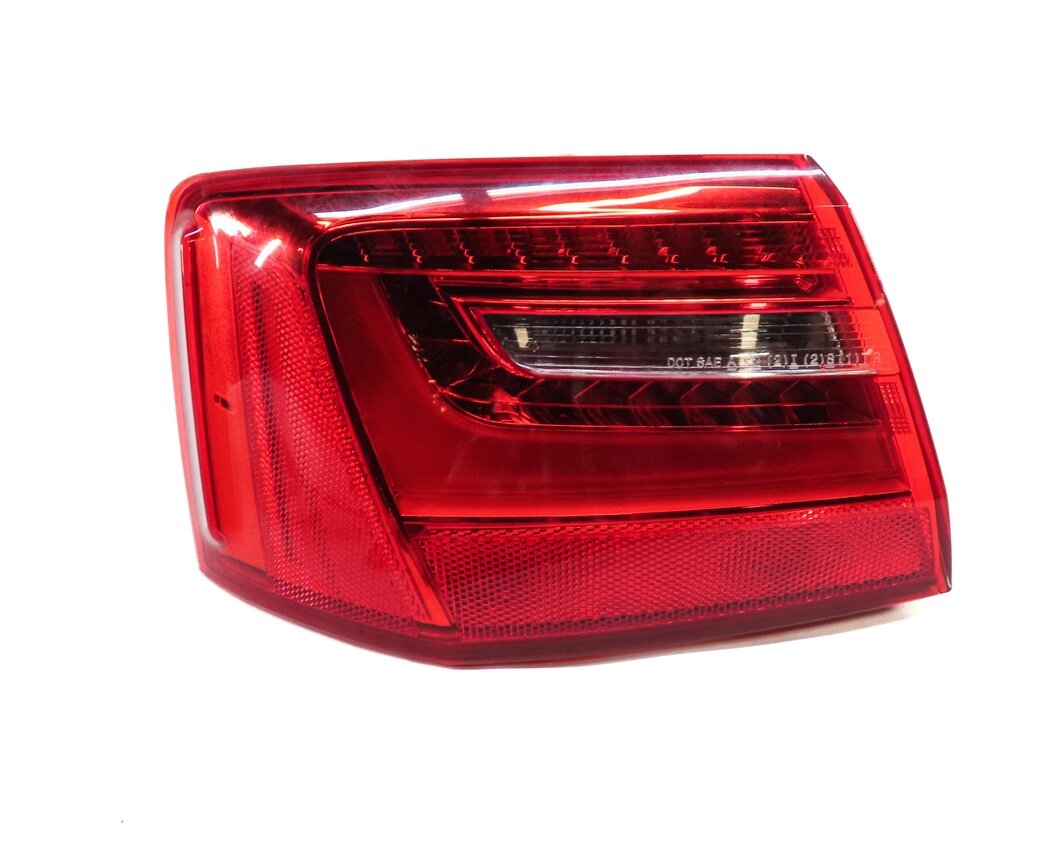 Thumbnail 3: 2012-2015 AUDI A6 S6 (C7) LEFT DRIVER OUTER TAILLIGHT BRAKE LIGHT LAMP (LED)