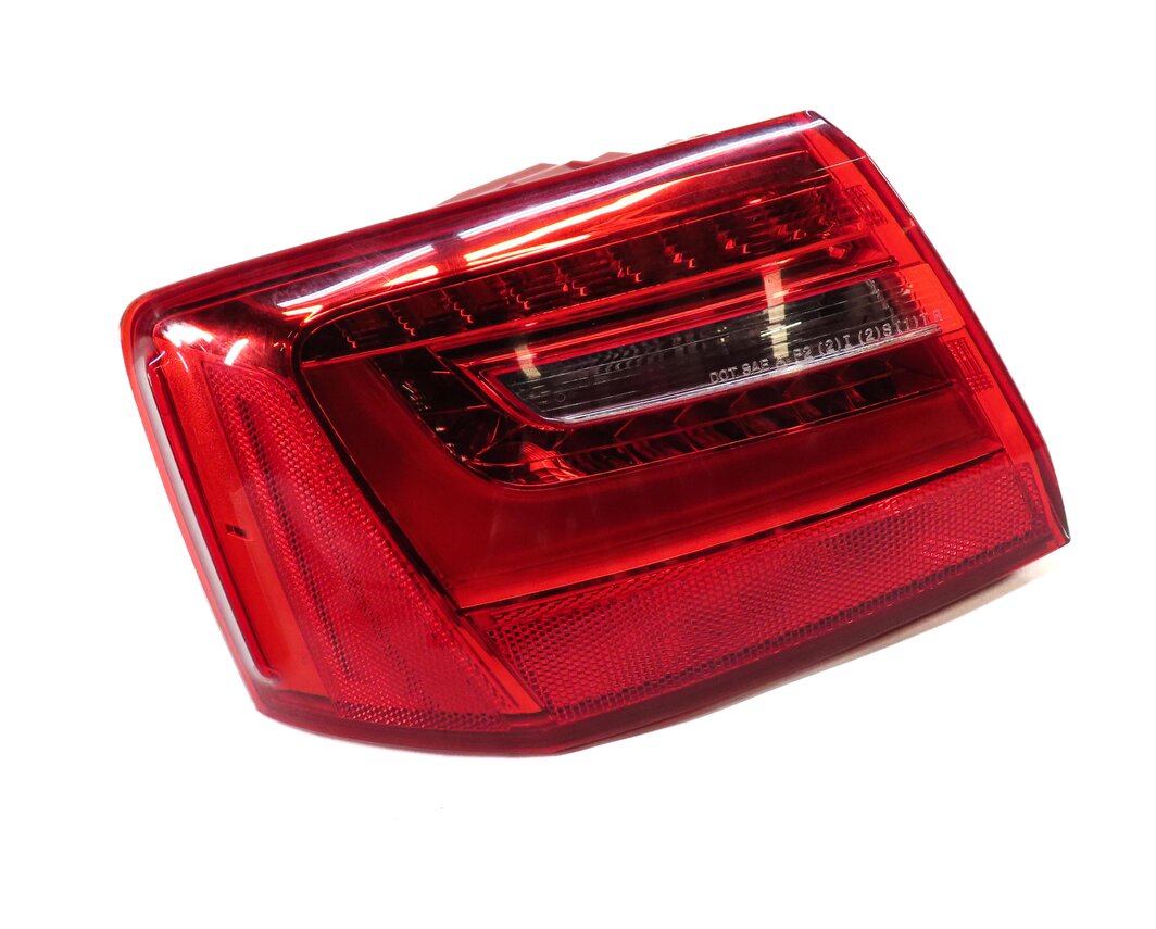 Thumbnail 4: 2012-2015 AUDI A6 S6 (C7) LEFT DRIVER OUTER TAILLIGHT BRAKE LIGHT LAMP (LED)