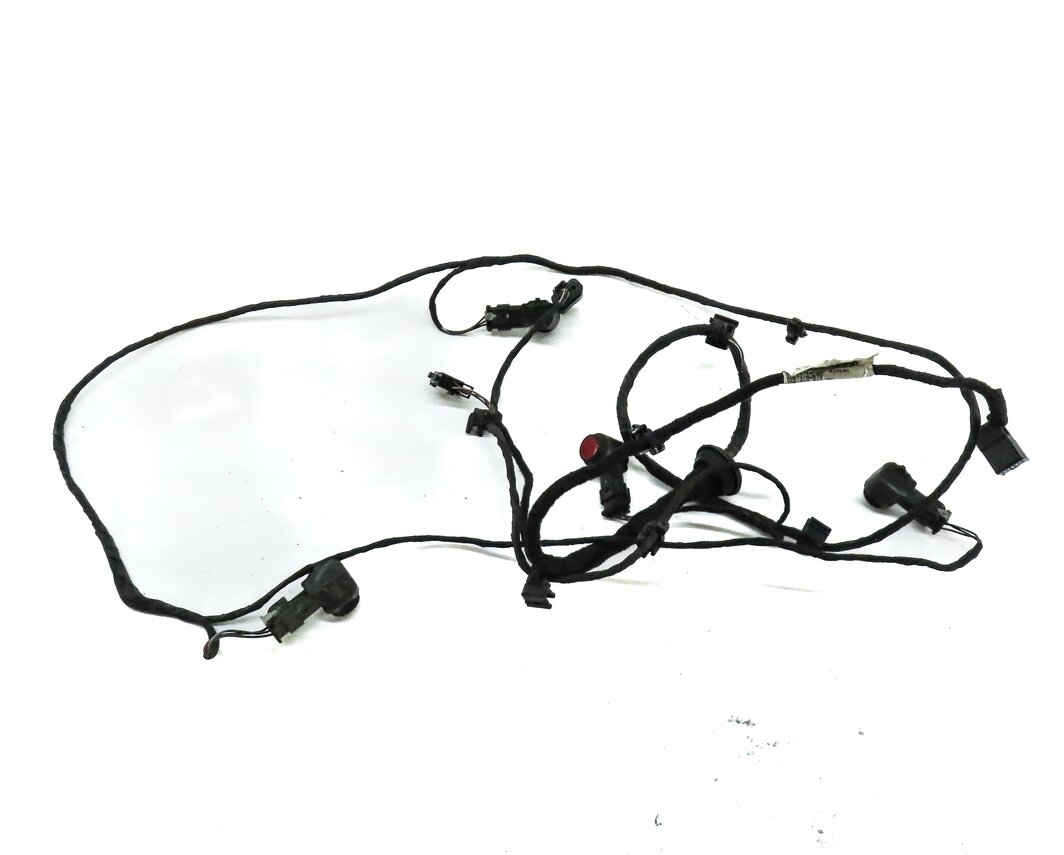 Thumbnail 2: 2015 AUDI A6 (C7) REAR PARK ASSIST PDC SENSOR SET4 (RED) w/ WIRE WIRING HARNESS