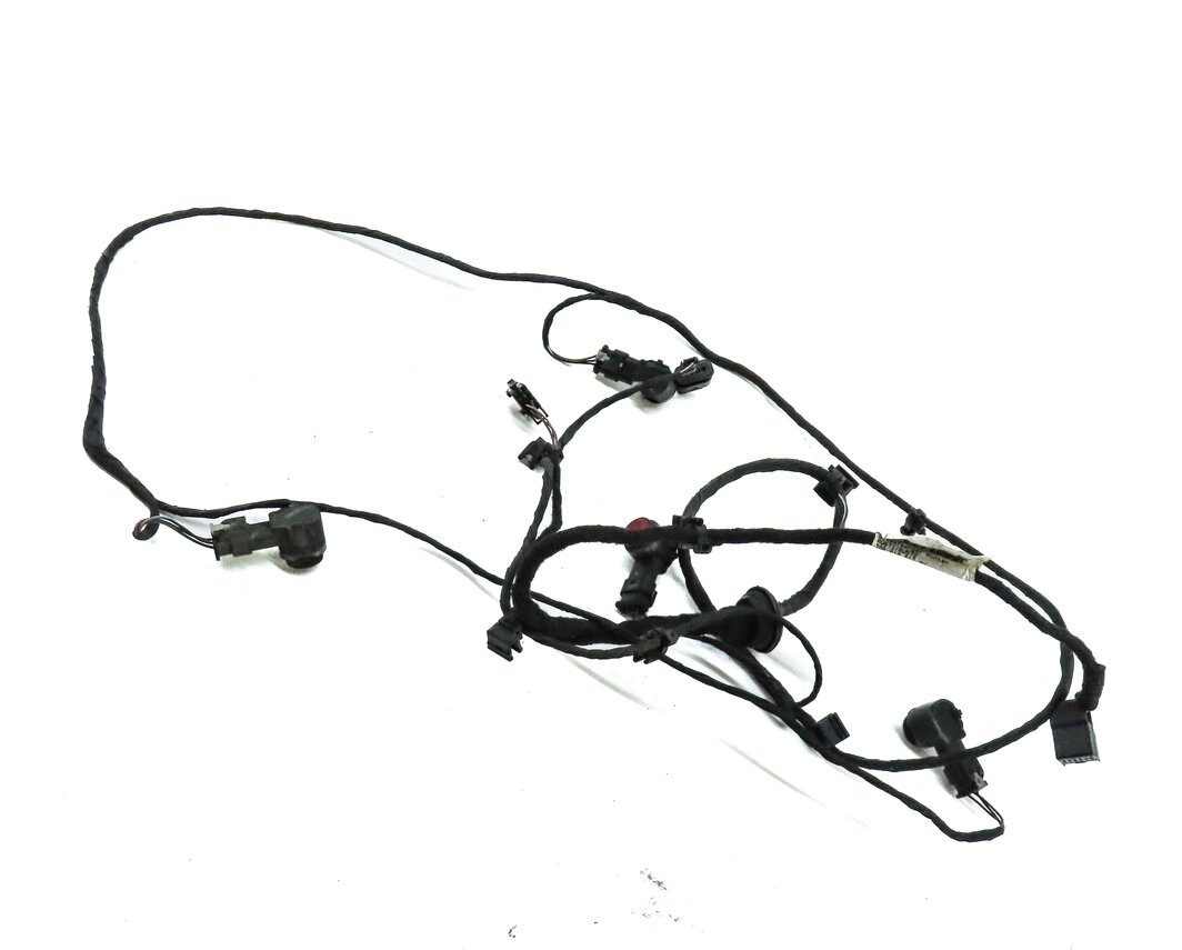 Thumbnail 3: 2015 AUDI A6 (C7) REAR PARK ASSIST PDC SENSOR SET4 (RED) w/ WIRE WIRING HARNESS