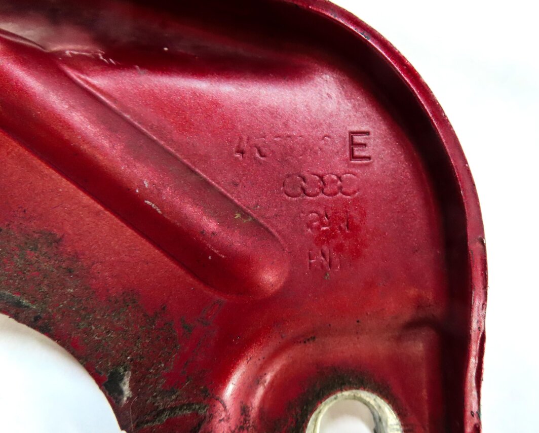 Thumbnail 7: 12-18 AUDI A6 S6 A7 S7 (C7 4G8) FRONT LEFT & RIGHT HOOD HINGE SET-2 (GARNET RED)