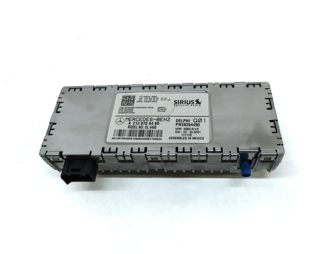 Thumbnail 2: 2010-2016 MERCEDES B C E ML SL CLS (W204 W166 W212 X204) SIRIUS SATELLITE MODULE