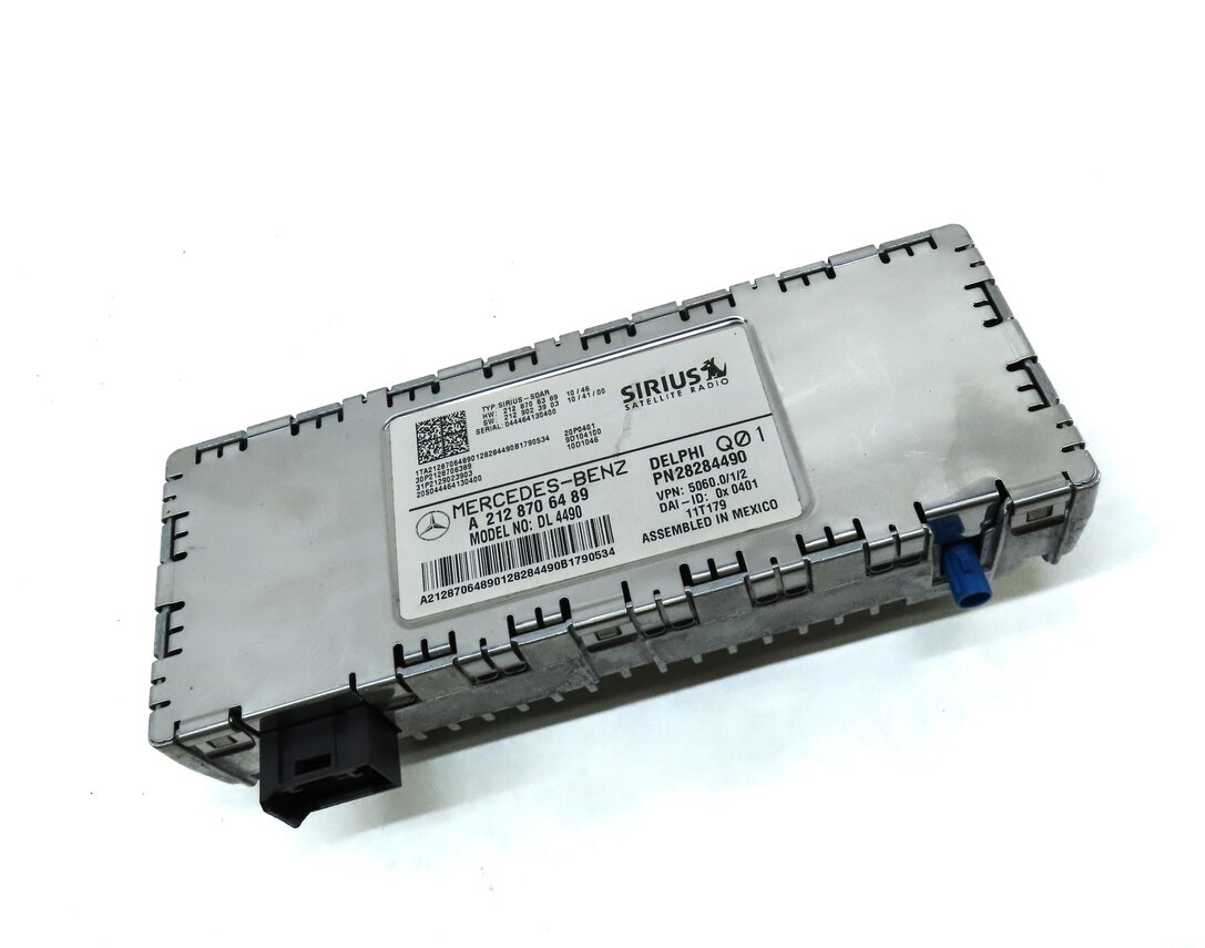 Thumbnail 3: 2010-2016 MERCEDES B C E ML SL CLS (W204 W166 W212 X204) SIRIUS SATELLITE MODULE