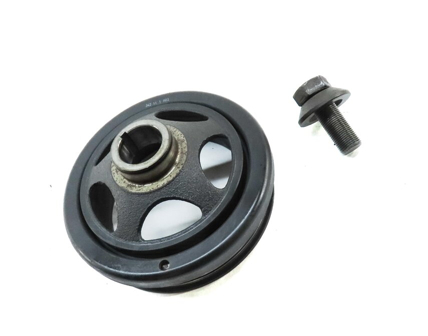 Thumbnail 3: 2012-2015 MERCEDES C250 (R172 W204) 1.8L TURBO ENGINE HARMONIC BALANCER PULLEY