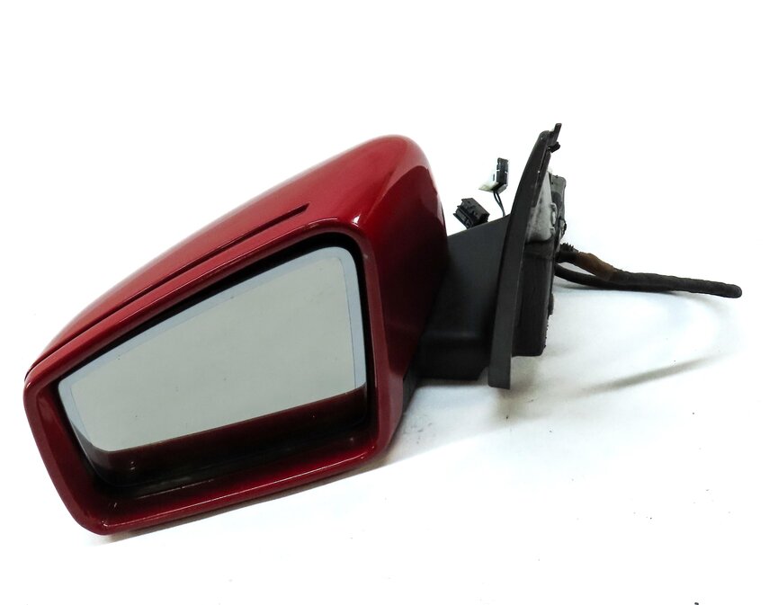 Thumbnail 4: 12-14 MERCEDES C250 (W204) LEFT DRIVER HEATED AUTODIM MEMORY DOOR MIRROR (RED)