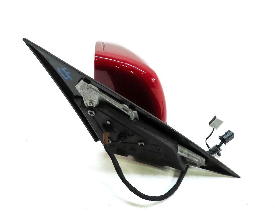 Thumbnail 5: 12-14 MERCEDES C250 (W204) LEFT DRIVER HEATED AUTODIM MEMORY DOOR MIRROR (RED)