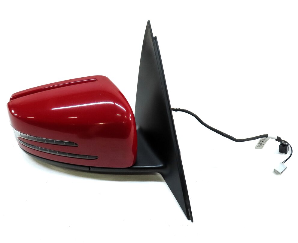 Thumbnail 5: 12-14 MERCEDES C-CLASS (W204) RIGHT HEATED AUTODIM MEMORY DOOR MIRROR (RED)