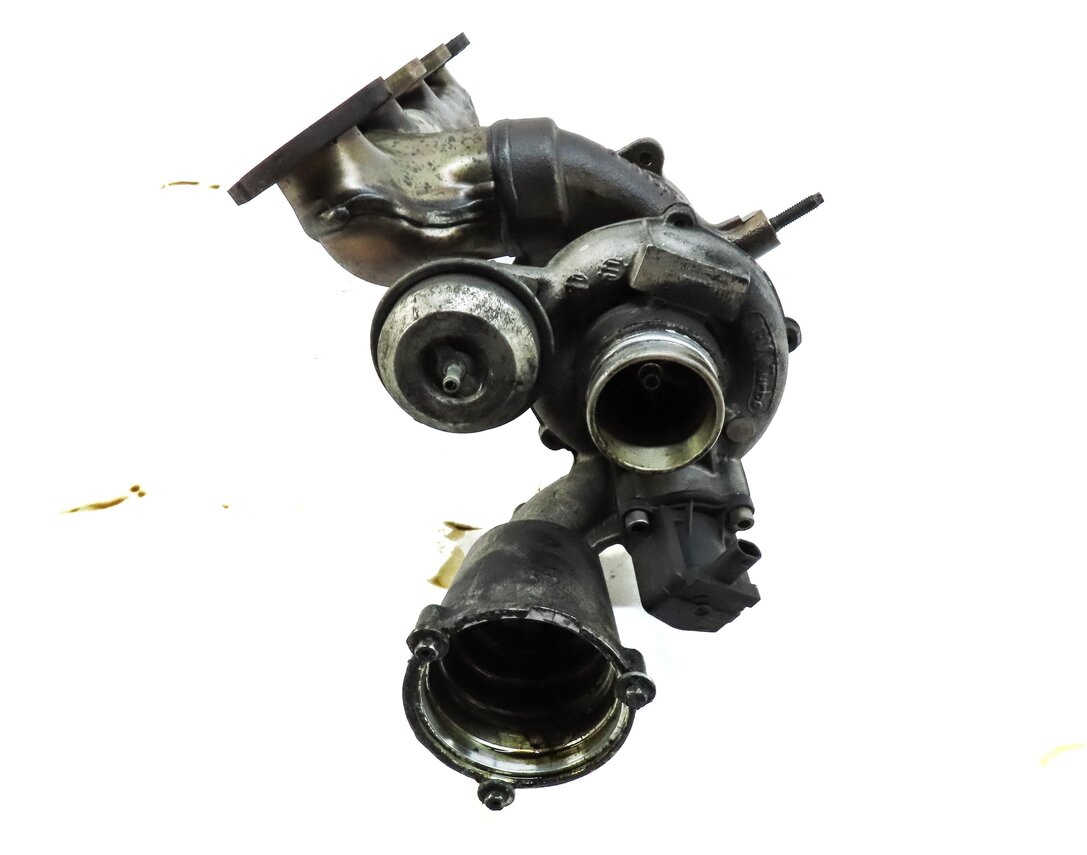 Thumbnail 4: 12-15 MERCEDES BENZ C250 SLK250 (W204 R172) 1.8L M271 TURBO ENGINE TURBOCHARGER