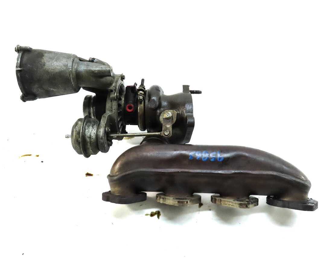 Thumbnail 6: 12-15 MERCEDES BENZ C250 SLK250 (W204 R172) 1.8L M271 TURBO ENGINE TURBOCHARGER