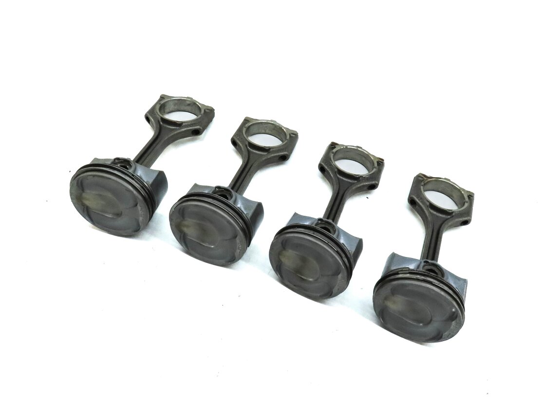 2013 LAND RANGE ROVER EVOQUE L538 2.0L TURBO ENGINE PISTON & CONNECTING ROD SET4
