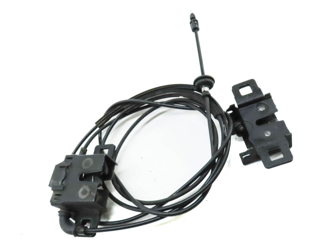 Thumbnail 3: 2013 LAND RANGE ROVER EVOQUE L538 FRONT LEFT RIGHT LOWER HOOD LATCH SET w/ CABLE