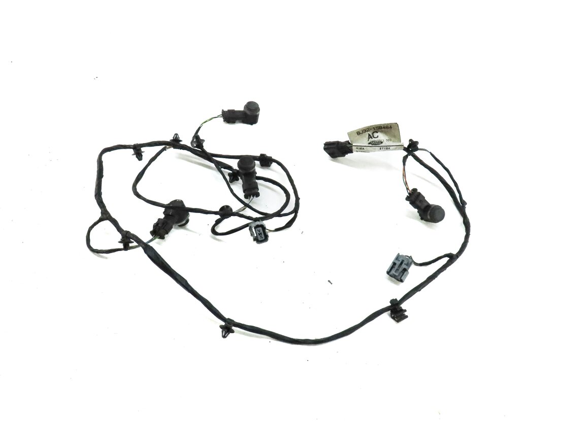 13 RANGE ROVER EVOQUE L538 REAR PARK ASSIST PDC SENSOR SET4 BLACK & WIRE HARNESS