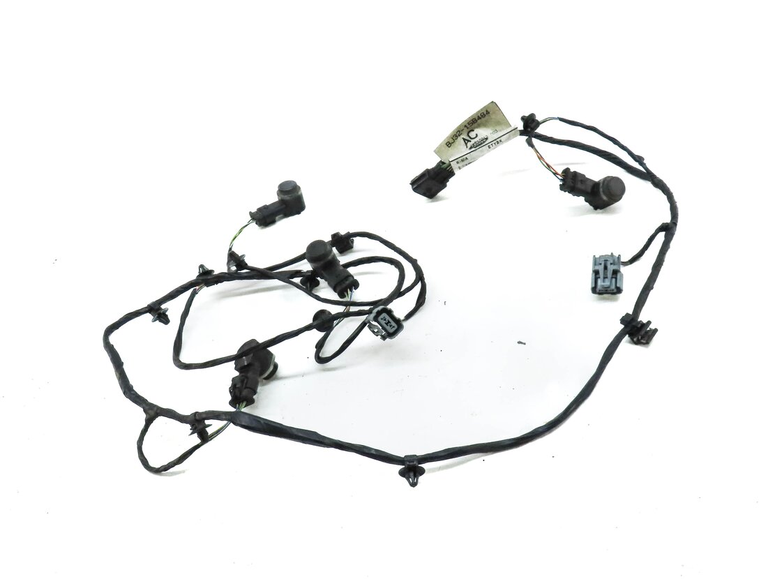 Thumbnail 2: 13 RANGE ROVER EVOQUE L538 REAR PARK ASSIST PDC SENSOR SET4 BLACK & WIRE HARNESS