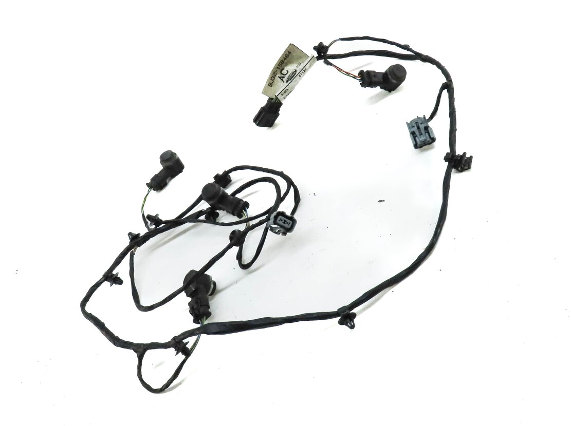 Thumbnail 3: 13 RANGE ROVER EVOQUE L538 REAR PARK ASSIST PDC SENSOR SET4 BLACK & WIRE HARNESS