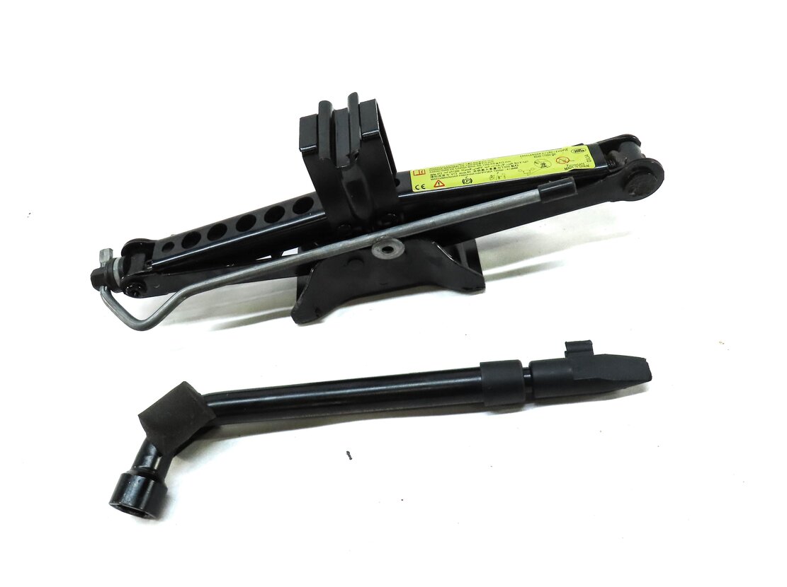 Thumbnail 3: 12-19 RANGE ROVER EVOQUE (L538) EMERGENCY SPARE TIRE SCISSOR JACK & LUG WRENCH