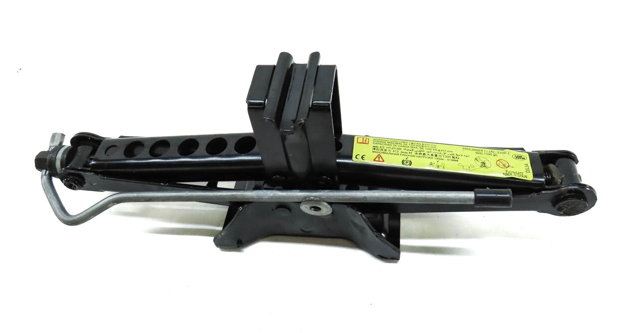 Thumbnail 6: 12-19 RANGE ROVER EVOQUE (L538) EMERGENCY SPARE TIRE SCISSOR JACK & LUG WRENCH