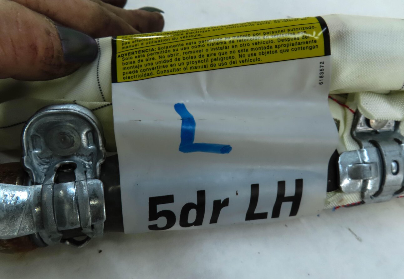 Thumbnail 5: 2012-2019 RANGE ROVER EVOQUE (L538) 4 DOOR - LEFT DRIVER SIDE CURTAIN AIRBAG