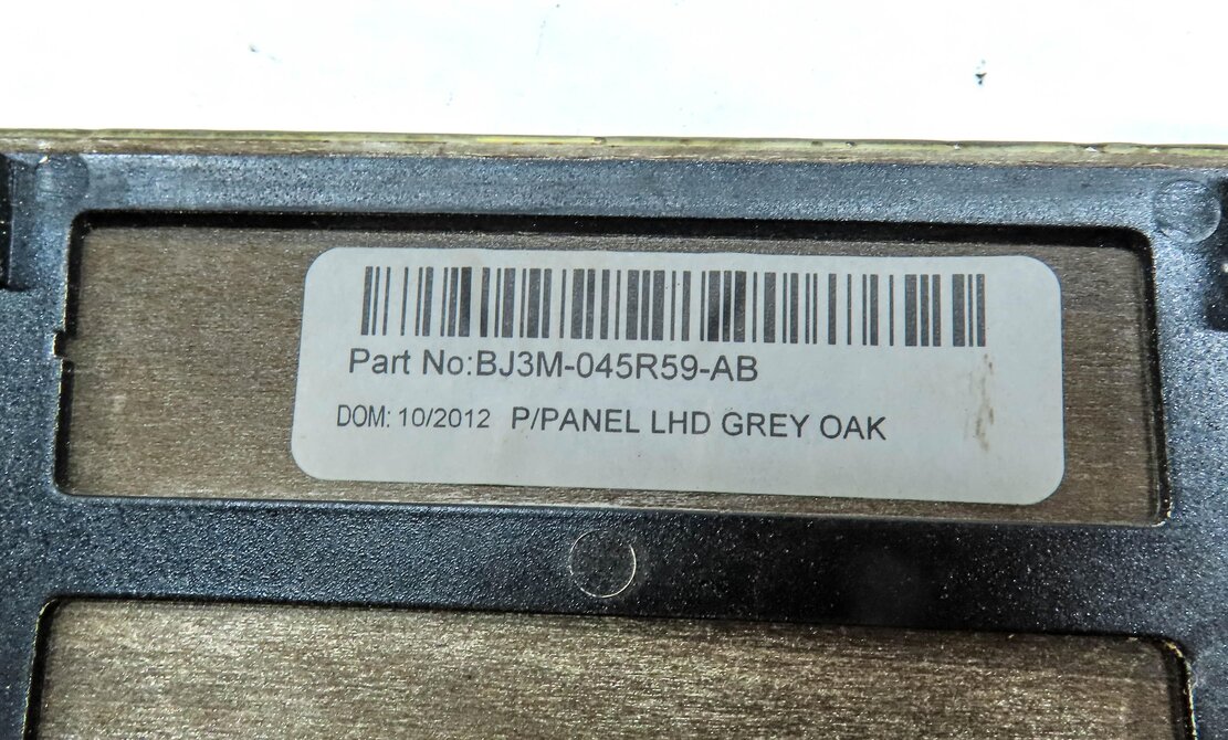 Thumbnail 9: 2013 LAND RANGE ROVER EVOQUE (L538) DASH & IGNITION TRIM SET2 DARK GRAY OAK WOOD